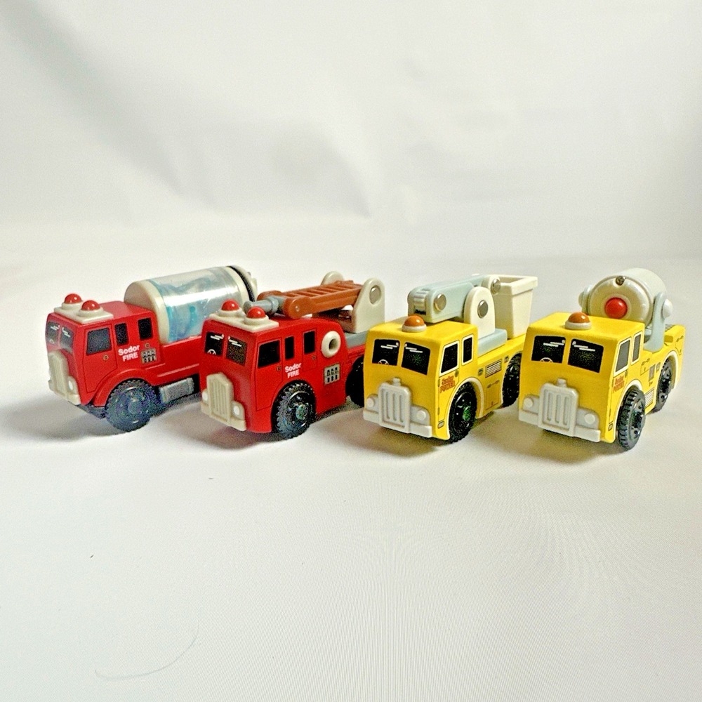 Thomas & Friends Wooden Railway Train Engine Ladder Car Water Tanker Fire Dept